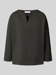 Bluza z rękawem o dł. 3/4 i kołnierzem z lamówką od Rich & Royal - 47