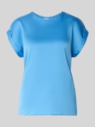 T-shirt z okrągłym dekoltem model „ELLETTE” od VILA - 7