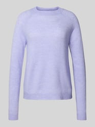 Regular Fit Strickpullover mit Raglanärmeln Modell 'JULIANA' von Pieces - 11