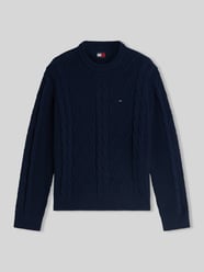 Regular fit pullover van puur katoen met gestikt logo van Tommy Jeans - 19
