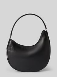 Handtas van echt runderleer met logo-applicatie van Lauren Ralph Lauren - 5