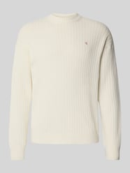 Sweter z dzianiny o kroju oversized z prążkowanymi wykończeniami od Calvin Klein Jeans - 15
