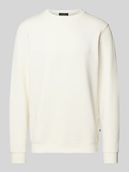 Sweatshirt mit Label-Detail Modell 'harry' von Matinique Beige - 39