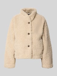 Jacke aus Teddyfell mit Stehkragen Modell 'Pile' von Gina Tricot - 22