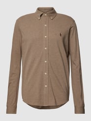 Vrijetijdsoverhemd met logostitching van Polo Ralph Lauren Bruin - 29