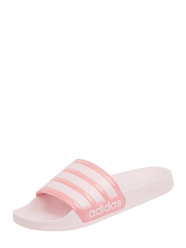 Slides mit Logo-Streifen Modell 'Adilette Shower' von ADIDAS SPORTSWEAR Pink - 23