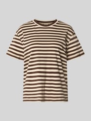 t-shirt z okrągłym dekoltem od Stefanel - 27
