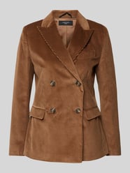 Blazer met reverskraag, model 'KATANGA' van Weekend Max Mara Bruin - 5