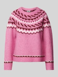 Pullover mit Norwegermuster Modell 'ISLE' von Only Pink - 29