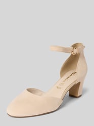 Pumps mit Fesselriemen von Tamaris Beige - 17