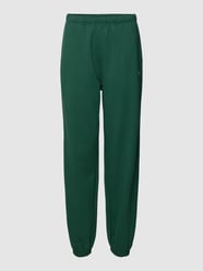 Sweatpants met logostitching, model 'Athletics Remastered' van New Balance Groen - 26