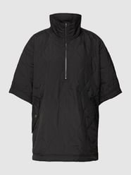 Poncho mit Stehkragen von Jake*s Casual Schwarz - 35