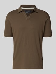 regular fit poloshirt van katoen-linnenmix van Marc O'Polo - 28