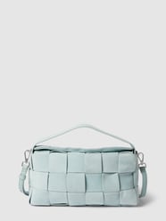 Handtas met gevlochten design, model 'MAILA' van Marc O'Polo Blauw / turquoise - 20