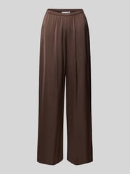 Wide Fit Stoffhose mit Viskose-Anteil von COMMA - 44
