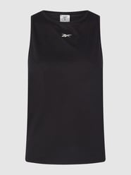 Top z nadrukiem z logo  od Reebok Active Czarny - 13