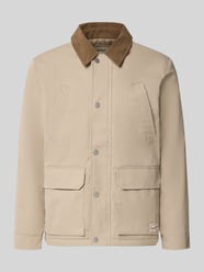 Regular Fit Jacke in Stepp-Optik von JACK & JONES Beige - 28