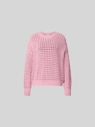 Relaxed Fit Pullover mit Lochmuster von Juvia - 22