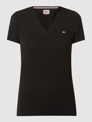 T-Shirt mit Stretch-Anteil  von Tommy Jeans Schwarz - 15