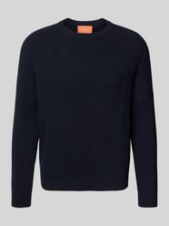 Sweter z dzianiny z wełny model ‘Fuji’ od Cruna - 3