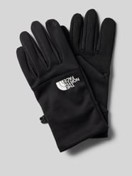 Handschuhe mit Label-Print Modell 'ETIP' von The North Face Weiß - 14