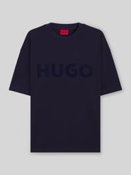 T-shirt o kroju oversized z czystej bawełny model ‘DINKEE’ od HUGO - 42
