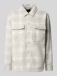 Hemdjacke mit Druckknopfleiste von BOSS Orange Beige - 6