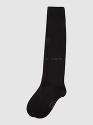 Kniestrümpfe mit Stretch-Anteil im 2er-Pack von bugatti Schwarz - 16