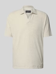 Regular Fit Poloshirt aus Baumwoll-Frottee von Marc O'Polo - 37