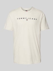Regular Fit T-Shirt aus reiner Baumwolle mit Label Stitching von Tommy Jeans - 18
