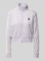 Cropped Trainingsjacke mit Zweiwege-Reißverschluss Modell 'LORCE' von FILA - 8