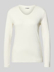 Longsleeve mit V-Ausschnitt von More & More - 43