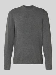 Sweter dzianinowy z kołnierzykiem polo model 'MAVERICK' od JACK & JONES Premium - 19