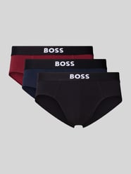 Mini-boxershort van katoenmix in een set van 3 stuks van BOSS - 20