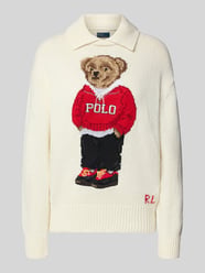 Sweter z motywem misia od Polo Ralph Lauren - 45