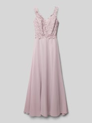 Kleid mit Spitzenbesatz von G.O.L. Pink - 48