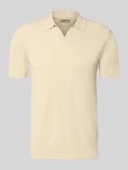 Koszulka polo w dzianinowym wyglądzie, krój regular fit, model 'Bray' od Blend - 9