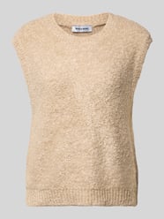 Pullunder mit Rundhalsausschnitt von MORE & MORE Beige - 35