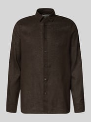 Slim Fit Freizeithemd aus Leinen-Baumwoll-Mix Modell 'RAMIS' von DRYKORN - 40