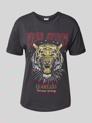 Relaxed Fit T-Shirt aus reiner Baumwolle Modell 'Brandy' von Noisy May - 27