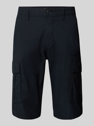Bermudy cargo o kroju relaxed fit z mieszanki bawełny i elastanu od s.Oliver BLACK LABEL - 39