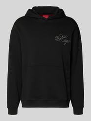 Bluza z kapturem o kroju regular fit z czystej bawełny model „DALENTO” od HUGO - 31