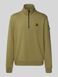 Sweatshirt met schipperskraag en labeldetail van PME Legend - 35