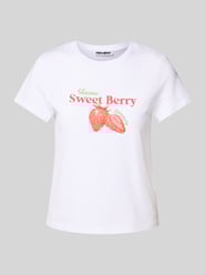 T-Shirt mit Label-Print von Review - 19