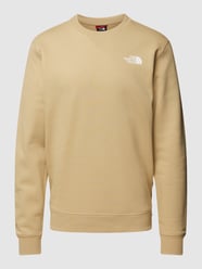 Sweatshirt mit Label-Detail Modell 'SIMPLE DOME' von The North Face Beige - 39