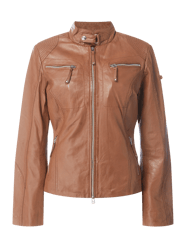 Lederjacke aus Lammleder  von Cabrini Braun - 7