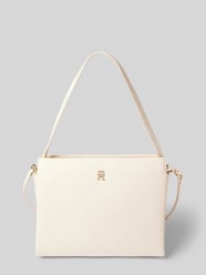 Handtas met logo-applicatie van Tommy Hilfiger Beige - 5