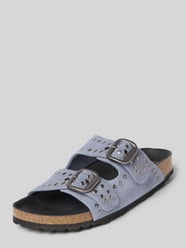 Sandalette aus Leder Modell 'RANDELL SERRAJE TACHAS' von Verbenas - 4