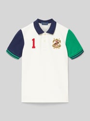 Regular Fit Poloshirt mit Label-Stitching von Polo Ralph Lauren Kids - 46