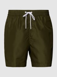 Zwembroek met logostrepen van Calvin Klein Underwear Groen - 43